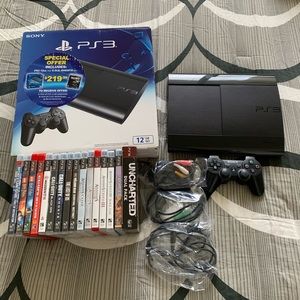 Console, controller, av code, power code, 15 games